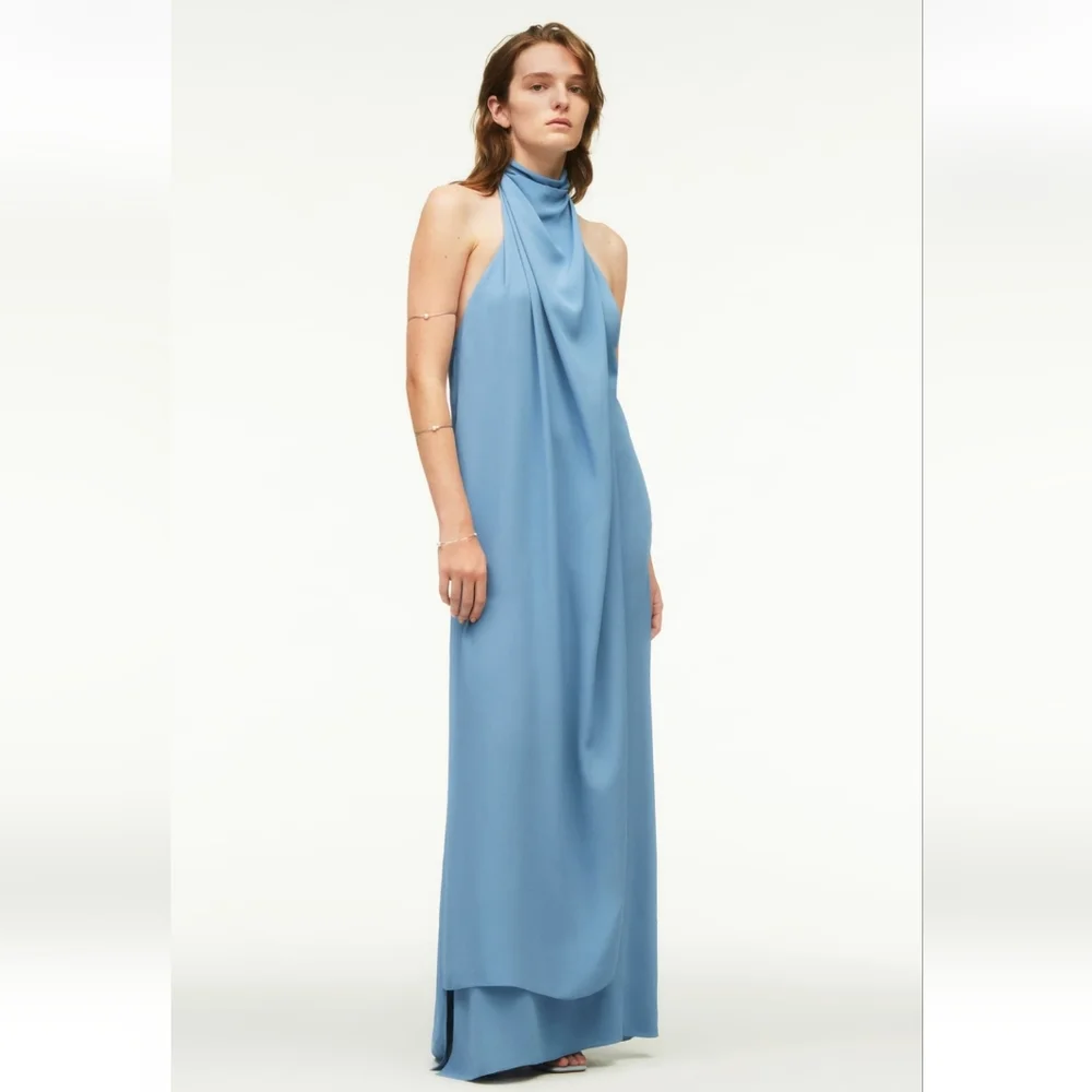 Zara limited edition layered halter dress